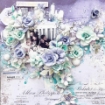 Picture of Prima Marketing Watercolor Floral Χάρτινα Λουλούδια Mulberry - Minty Water