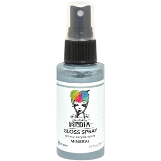 Picture of Dina Wakley Media Gloss Sprays | Ακρυλικό Χρώμα σε Σπρέι με Gloss Φινίρισμα, Mineral