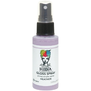 Picture of Dina Wakley Media Gloss Sprays | Ακρυλικό Χρώμα σε Σπρέι με Gloss Φινίρισμα, Heather