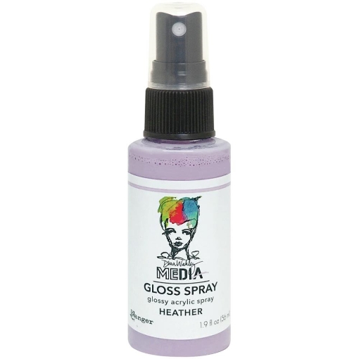 Picture of Dina Wakley Media Gloss Sprays | Ακρυλικό Χρώμα σε Σπρέι με Gloss Φινίρισμα, Heather