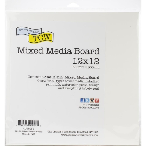 Picture of Crafter's Workshop Mixed Media Board  Καρτολίνο - 30.5 x 30.5 cm