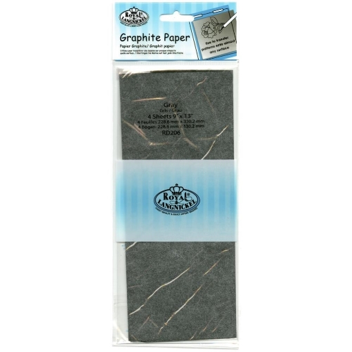 Picture of Royal & Langnickel Graphite Grey Graphite Paper | Χαρτί Αντιγραφής Σχεδίου 33 x 22.8 cm, 4 τεμ.