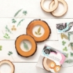 Picture of American Crafts Color Pour Resin Coasters - Hollow Wood