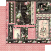 Picture of Graphic 45  Μπλοκ Scrapbooking Διπλής Όψης 8"X8" - Elegance