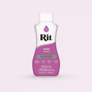 Picture of Rit All-Purpose Liquid Dye | Βαφή Υφάσματος για Φυσικές Ίνες 236ml – Violet