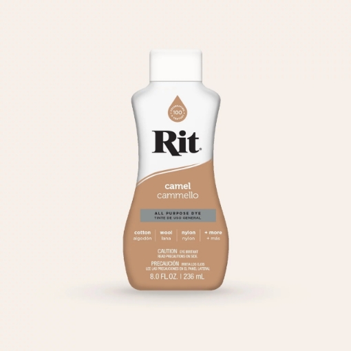 Picture of Rit Liquid Dye Βαφή για Ύφασμα 236ml - Camel