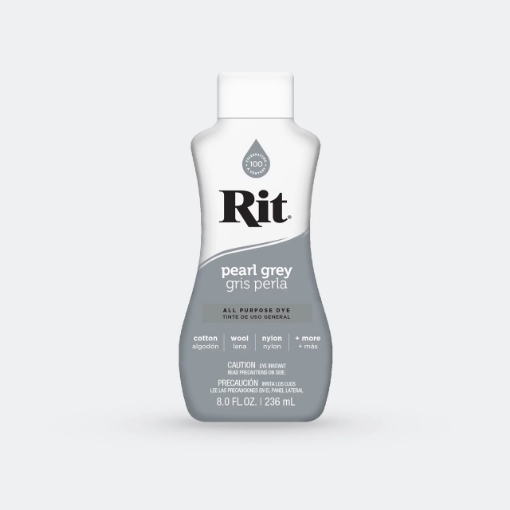 Picture of Rit All-Purpose Liquid Dye | Βαφή Υφάσματος για Φυσικές Ίνες 236ml – Pearl Grey