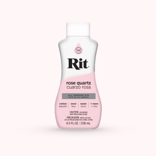 Picture of Rit All-Purpose Liquid Dye | Βαφή Υφάσματος για Φυσικές Ίνες 236ml – Rose Quartz