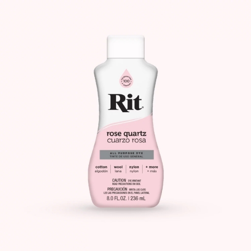 Picture of Rit All-Purpose Liquid Dye | Βαφή Υφάσματος για Φυσικές Ίνες 236ml – Rose Quartz
