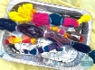 Picture of American Crafts Medium Tie Dye Kit 12 Colors - Vivid Distressed, 36 Projects