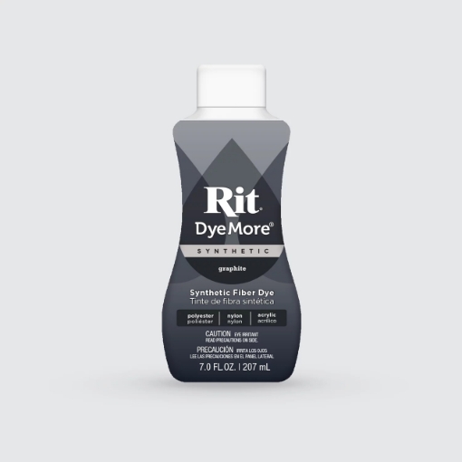 Picture of Rit DyeMore Βαφή για Συνθετικά Υφάσματα 207ml - Graphite