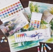 Picture of St. Petersburg White Nights Σετ Ακουαρέλας Μεταλλική Κασετίνα - Set of 24