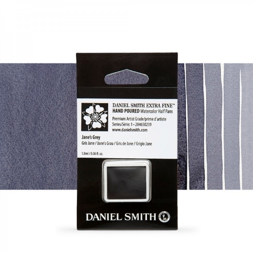 Picture of Daniel Smith Extra Fine Χρώμα Ακουαρέλας Half Pan - Jane's Grey