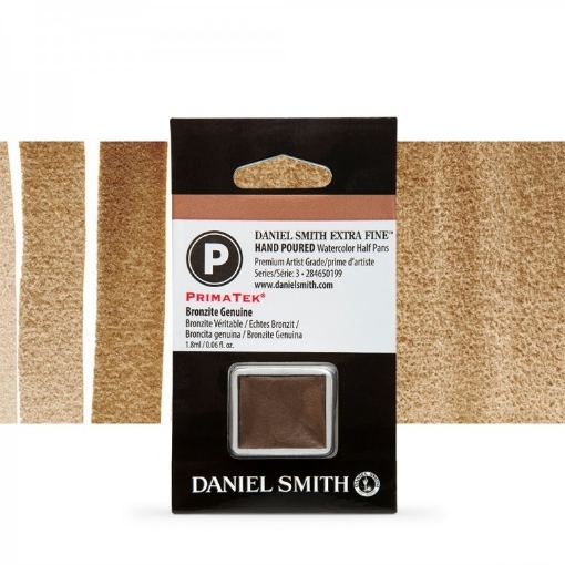 Picture of Daniel Smith Extra Fine Χρώμα Ακουαρέλας Half Pan - Bronzite Genuine