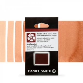Picture of Daniel Smith Extra Fine Watercolor | Χρώμα Ακουαρέλας Half Pan – Burnt Sienna Light