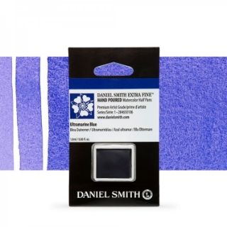 Picture of Daniel Smith Extra Fine Watercolor | Χρώμα Ακουαρέλας Half Pan – Ultramarine Blue