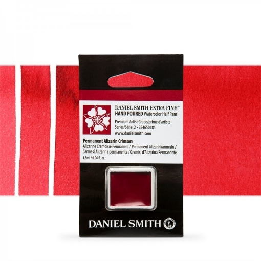 Picture of Daniel Smith Extra Fine Watercolor | Χρώμα Ακουαρέλας Half Pan – Permanent Alizarin Crimson