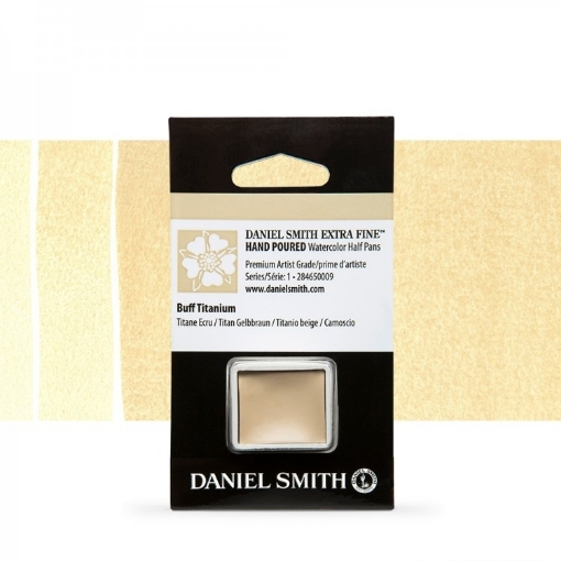 Picture of Daniel Smith Extra Fine Watercolor | Χρώμα Ακουαρέλας Half Pan – Buff Titanium