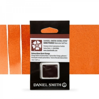 Picture of Daniel Smith Extra Fine Watercolor | Χρώμα Ακουαρέλας Half Pan – Quinacridone Burnt Orange