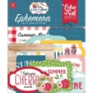 Picture of  Echo Park Cardstock Ephemera - A Slice Of Summer 