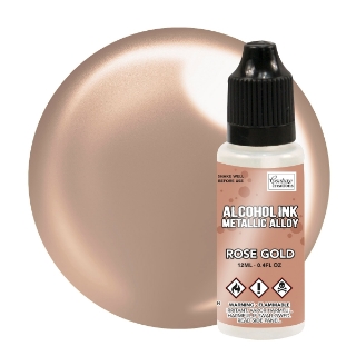 Picture of Couture Creations Metallic Alloys Μελάνι Οινοπνεύματος 12ml - Rose Gold