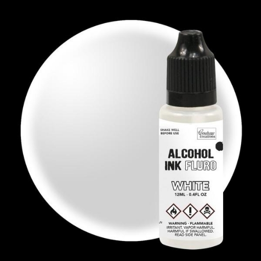 Picture of Couture Creations Fluro Alcohol Ink | Μελάνι Οινοπνεύματος 12ml - White