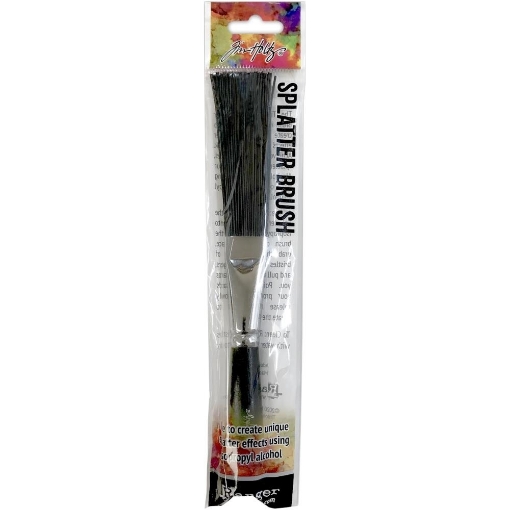 Picture of Tim Holtz Distress Alcohol Ink Splatter Brush - Πινέλο Σιλικόνης
