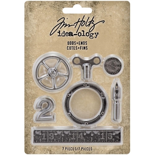 Picture of Tim Holtz Idea-Ology - Μεταλλικά Διακοσμητικά Στοιχεία, Odds & Ends