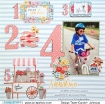 Picture of Carta Bella Decorative Brads – Summer