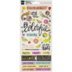 Picture of Vicki Boutin Color Study Αυτοκόλλητα  6"X12" - Icon & Phrase W/Foil Accents