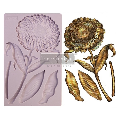 Picture of Prima Re-Design Decor Mould Καλούπι Σιλικόνης 5'' x 8'' - Grandeur Flora