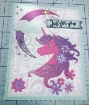 Picture of Sizzix Mystical Collection Thinlits Dies by Olivia Rose- Midnight Unicorn