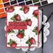 Picture of Hero Arts Hero Florals Σετ Σφραγίδες 3"X4" – Strawberries 
