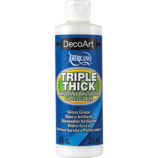 Picture of DecoArt Triple Thick Gloss Glaze – Βερνίκι Glossy Τριπλής Επίστρωσης 236ml (8oz)