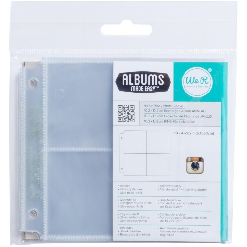 Picture of We R Instagram Photo Sleeves Θήκες για Φωτογραφίες - 2"X2" Pocket