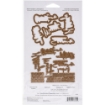 Picture of Spellbinders Glimmer Hot Foil Plate & Die - Σετ Μεταλλικές Μήτρες Χρυσοτυπίας & Κοπής By Yana Smakula - Yana's Christmas Sentiments