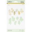 Picture of Spellbinders Glimmer Hot Foil Plate & Die - Σετ Μεταλλικές Μήτρες Χρυσοτυπίας & Κοπής – Organic foliage