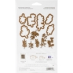Picture of Spellbinders Glimmer Hot Foil Plate & Die - Σετ Μεταλλικές Μήτρες Χρυσοτυπίας & Κοπής – Organic foliage