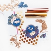 Picture of Spellbinders Glimmer Hot Foil Plate & Die - Σετ Μεταλλικές Μήτρες Χρυσοτυπίας & Κοπής – Organic foliage