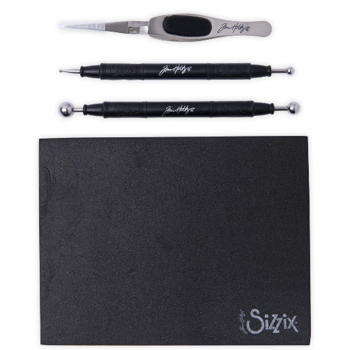 Picture of Tim Holtz Tool Shaping Kit - Σετ Εργαλείων Διαμόρφωσης, Black (4τμχ)
