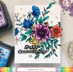 Picture of Waffle Flower Crafts Clear Stamps Set Σετ Διάφανες Σφραγίδες - Bouquet Builder 5, 5τεμ
