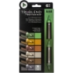 Picture of Spectrum Noir Triblend Markers Μαρκαδόρος Οινοπνεύματος 3 Σε 1 - Woodland Shades Σετ, 6 τεμ