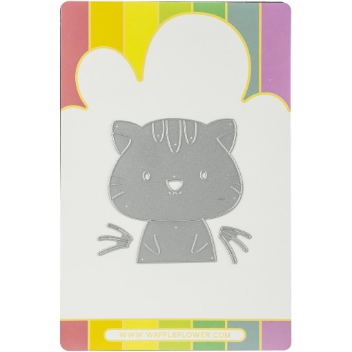 Picture of Waffle Flower Crafts Die Μήτρες Κοπής – Be A Cat, 3τεμ