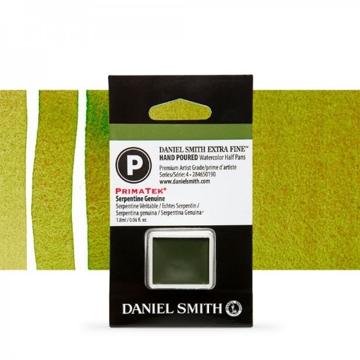Picture of Daniel Smith Extra Fine Χρώμα Ακουαρέλας Half Pan - Serpentine Genuine