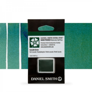 Picture of Daniel Smith Extra Fine Watercolor | Χρώμα Ακουαρέλας Half Pan – Cascade Green