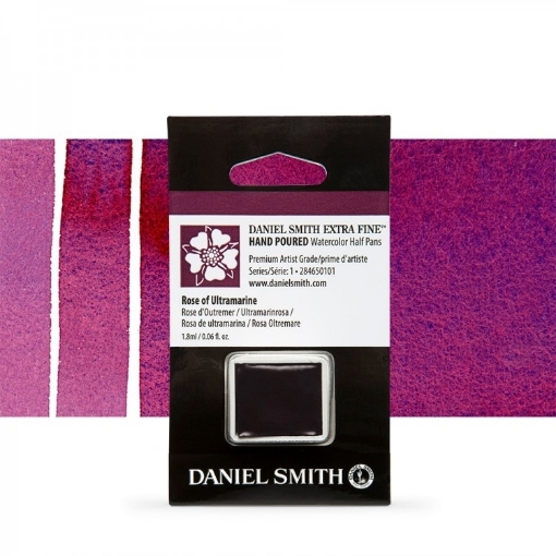 Picture of Daniel Smith Extra Fine Watercolor | Χρώμα Ακουαρέλας Half Pan – Rose of Ultramarine