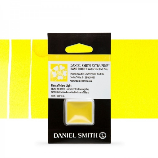 Picture of Daniel Smith Extra Fine Watercolor | Χρώμα Ακουαρέλας Half Pan – Hansa Yellow Light