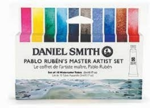 Picture of Daniel Smith Pablo Ruben’s Master Artist Watercolor Set – Artist Σετ Ακουαρέλας, 10 ΧρώματαDaniel Smith Pablo Ruben's Master Artist Set  - Σετ Χρώματα Ακουαρέλας, 10τεμ.