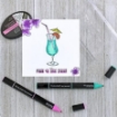 Picture of Spectrum Noir Triblend Markers Μαρκαδόρος Οινοπνεύματος 3 σε 1 - Aqua Blue Blend (AB1 AB2 AB3)