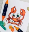 Picture of Spectrum Noir Triblend Markers Μαρκαδόρος Οινοπνεύματος 3 σε 1 - Orange Blend (OR1 OR2 OR3)